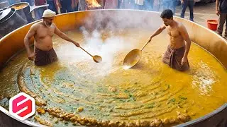 GILA! Ini 7 Tradisi Masak Paling EKSTRIM di Dunia, Pancinya Sebesar Kolam renang.