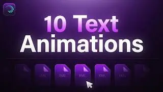 10 Text Animation Presets for Alight Motion (Free Download)
