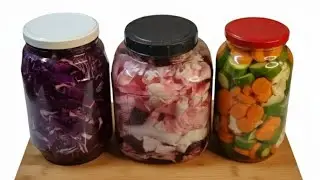 مخلل الكبيس المشكل | Authentic Lebanese Pickles Recipe🥒