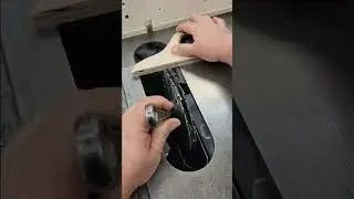 Dado blade install.