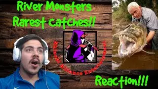 River Monsters RAREST CATCHES [FIRST TIME REACTION!!] Part 1 #fishing #rivermonsters #reaction