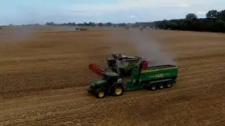 XXL Weizen Dreschen | Gut Hohen Luckow | Claas | Case | John Deere