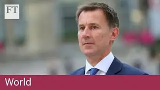 Jeremy Hunt appointed UK foreign secretary