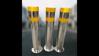 Stainless Steel Bollard, Heavy Duty Bollard 1000mm (Heights), Size: 159mm (Diameter)