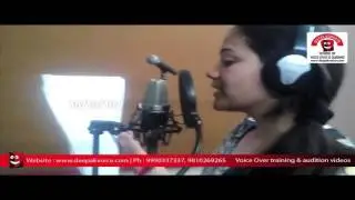 Free Assessment Auditions - Voice Over training in Delhi