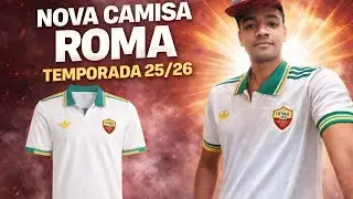 Camisa 3 Roma 25/26 Direto da CSSBUY. Essa sim é um Terno de Gala