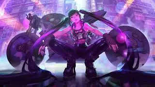 girl biker from cyberpunk 1920x1080