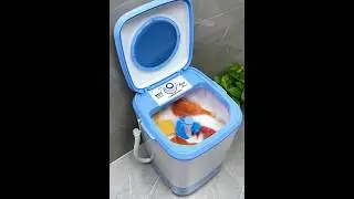 Amazon Portable Top Loading Mini washing machine Online shopping available #kitchen