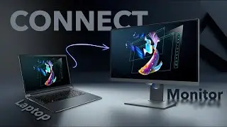 Как подключить ноутбук к монитору?