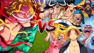 Young Whitebeard (Edward Newgate) vs Yonkous