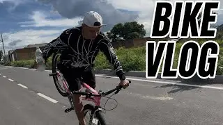 BIKE VLOG E UM POUCO DE TREINO