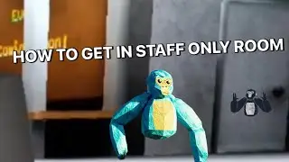 How to get in the STAFF ONLY ROOM IN SCARY BABOON