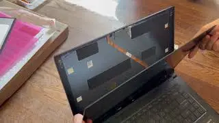 Laptop screen replacement / How to replace laptop screen MSI Prestige 15 A11SCX