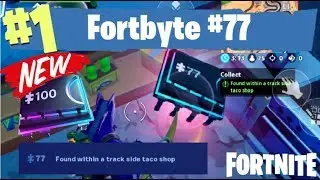FORTBYTE CHALLENGE #77 LOCATION - Fortnite Challenge Guide