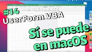 CAP-14 | Agregar UserForm VBA | Curso de Excel para macOS