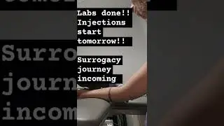 Pio injections starting tomorrow!! #surrogacy #shorts #fypシ #surrogate