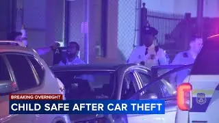 Child safe after car stolen with 6-year-old asleep in back seat in Philadelphia's Germantown section
