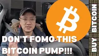 DO NOT FOMO THIS BITCOIN PUMP!