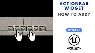 Unreal 5: How to create a dynamic action- or skillbar widget from scratch
