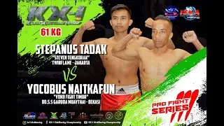 FREESTYLE BOXING YOCOBUS NAITKAFUN VS STEPANUS TADAK K1 RULES 61 KG KX 1 SERIES #3