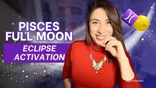 Pisces Full Moon Eclipse Ceremony | Guided Meditation & Portal Activation for Release & Rebirth