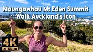 Experience Maungawhau: Walking the Summit of Mount Eden (4K POV)