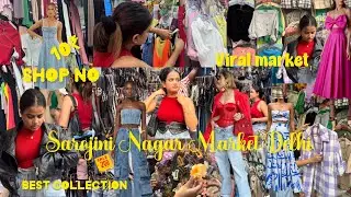 SAROJINI NAGAR MARKET DELHI || LATEST COLLECTION || WITH LOCATION AND SHOP NUMBER || BRANDED BAGS
