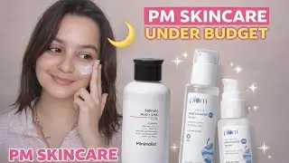 Night skin care routine for oily skin #brightskin #skincare #glowingskin #skincareproducts 