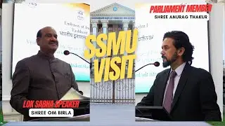 मुलाकात ओम बिरला जी और अनुराग ठाकुर जी से | Samarkand State Medical University | #ssmu #neet2025