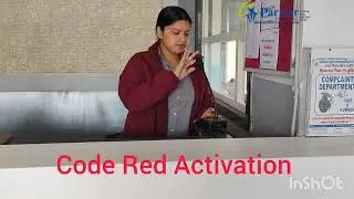 Mock Drill Code Red, Smoke Detector Detected The Fire 