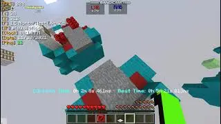 parkour mcc championship (6m.52s.)  my best time (5m.21s.)- dikifi server