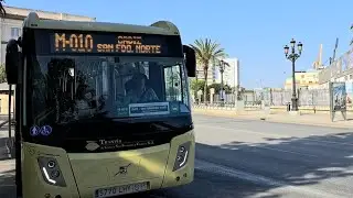 Línea M-010 bus interurbano (San Fernando Norte - Cádiz) - VOLVO Castrosua Magnus E