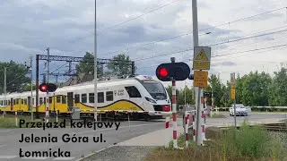 Przejazd kolejowy Jelenia Góra ul. Łomnicka