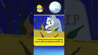 🎵 Spooky Ants Go Marching Counting Song!👻 #shorts