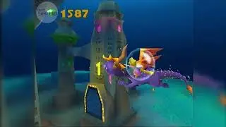 [3/10] Spyro 2: Gateway to Glimmer (PS1) - Прохождение на 100% от AlexSRMD
