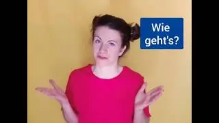 Краткие ответы на вопрос Wie geht's