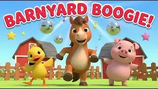 Barnyard Boogie 🐮🐷🐔 | Fun Farm Animal Dance Song for Kids | Fumfkin Kids Song