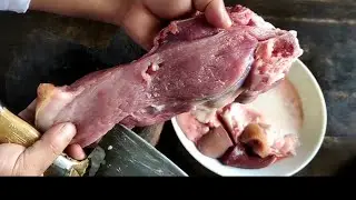 North eastern style pork dish. Wach till the end!!