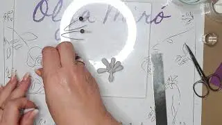 Cómo hacer Pendientes DE MARGARITA🌼 en porcelana fría.