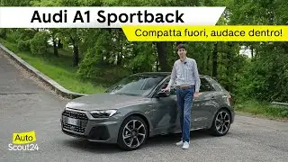 Prova Audi A1: compatta fuori, audace dentro. &Egrave; lei il punto di riferimento delle citycar premium?