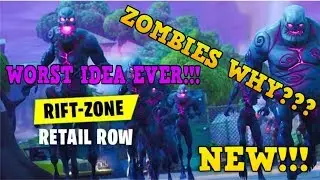 Fortnite: Retail Row Returns!!! Season X - Hordes of Zombies Ruin it!!! (SEASON 10)