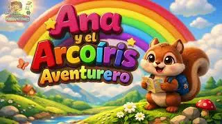 &iexcl;Misi&oacute;n Letra A! 🐾 Aprende a Leer con el Profesor Bubu | Cuento: Ana y el Arco&iacute;ris Aventurero