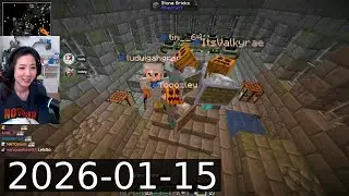 [2026-01-15] FSLR SHARED HEALTH MINECRAFT THEN COBBLEMON ACADEMY [FUSLIE TWITCH VOD]