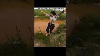 Cute Girl Purpose Karta Huya Pani Me gir gyi😱 #cutegirl #viral #ytshorts #biker #motovlog