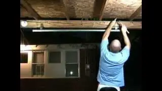 A homemade pull-up bar for under $20