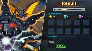 Bass GS - Total Power Battle 1 - Suppression Battle - 83.6k - Megaman X Dive
