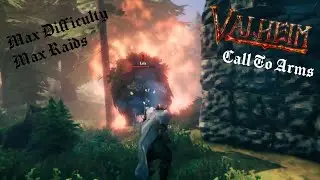First Steps into Plains | Valheim | Max Difficulty Max Raids Ep 8
