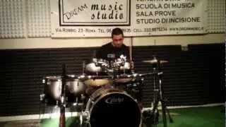 Pdp Platinum by DW in acero. Ciro Iavarone al Dream Music Studio di Roma