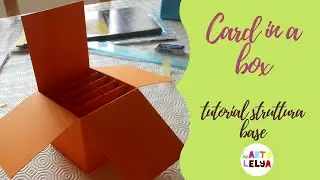 Come fare la struttura di una card in a box &bull; Tutorial card pop up