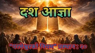 परमेश्वरको नियम प्रस्थान :२० आशीष पाउने जीवनको बाटो दश आज्ञा ।